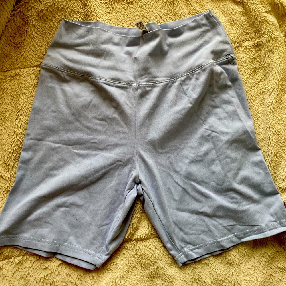 Baby Blue Biker Shorts
